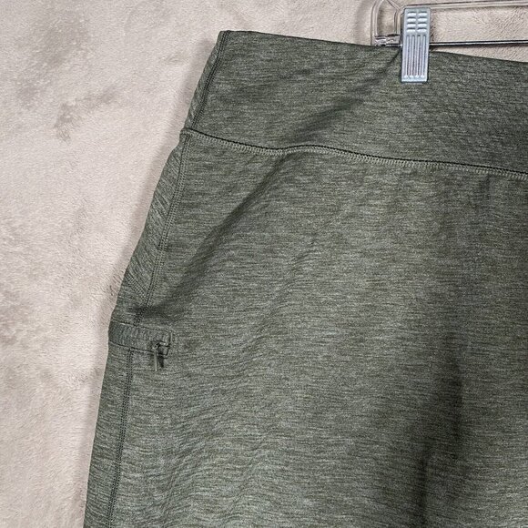 Duluth NoGa Skort UPF 50 Pockets Green Outdoor Hiking Stretch Skirt - Picture 4 of 10